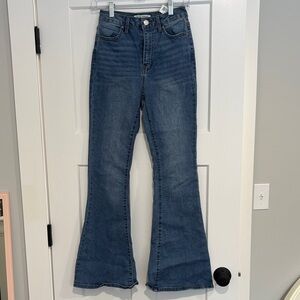 Refuge Blue Flare Jeans